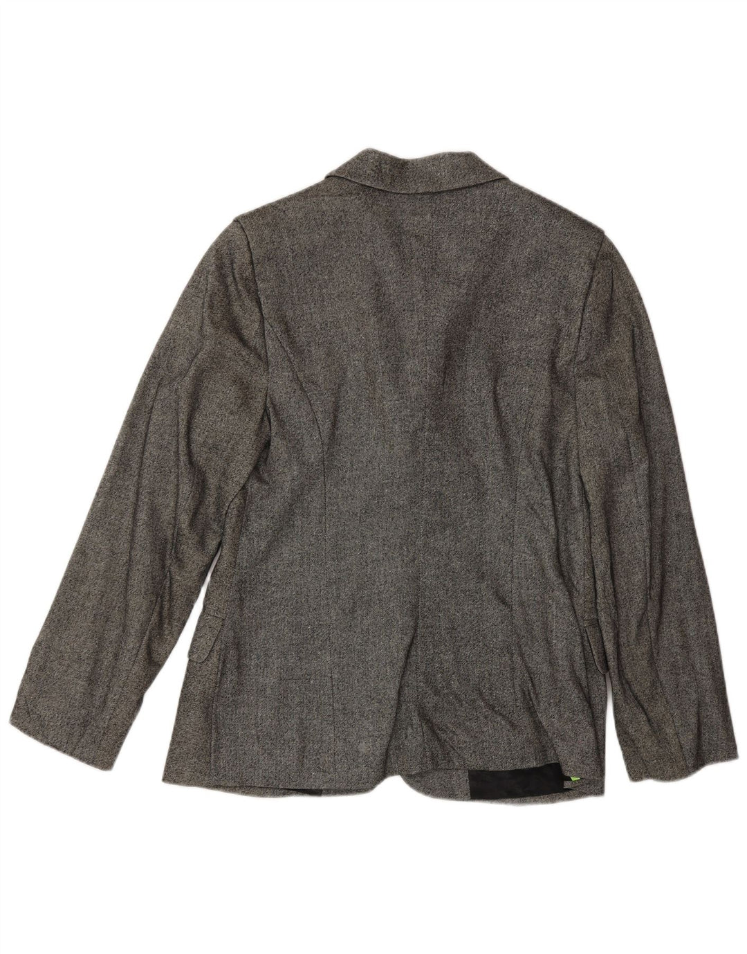 Krizia Dame 2 Button Blazer Jacket IT 44 Medium Grey Uld