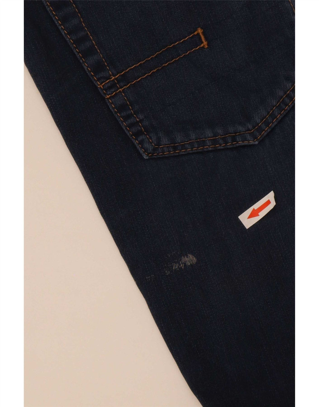 Calvin Klein Herre Bootcut Jeans W33 L30 Marineblå Bomuld