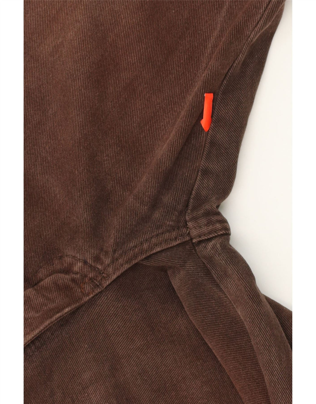 KANGAROOS Womens Tapered Jeans W34 L31 Brown Cotton Vintage Kangaroos and Second-Hand Kangaroos from Messina Hembry 
