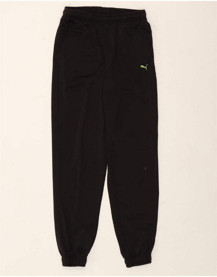 Puma Boys Grafisk træningsdragt Bukser Joggers 13-14 år Sort Polyester