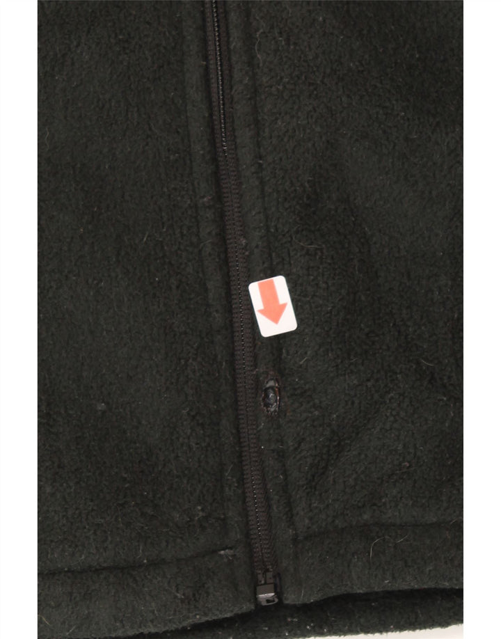 REEBOK Mens Fleece Jacket UK 38 Medium Green Polyester Vintage Reebok and Second-Hand Reebok from Messina Hembry 