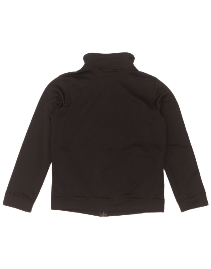 Nike træningsdragt topjakke til piger 10-11 år medium sort polyester
