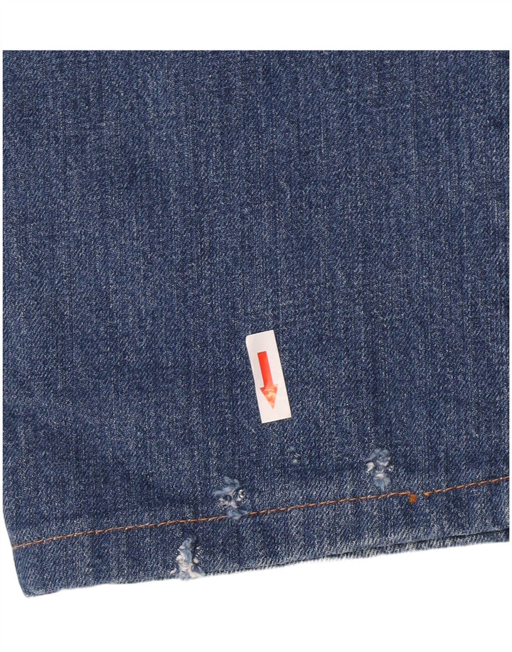 Levi's Herre 501 Straight Jeans W38 L30 Blå Bomuld