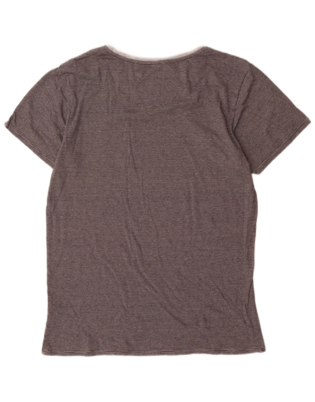 Billabong Herre Custom Fit T-shirt Top mellemgrå nålestribet bomuld