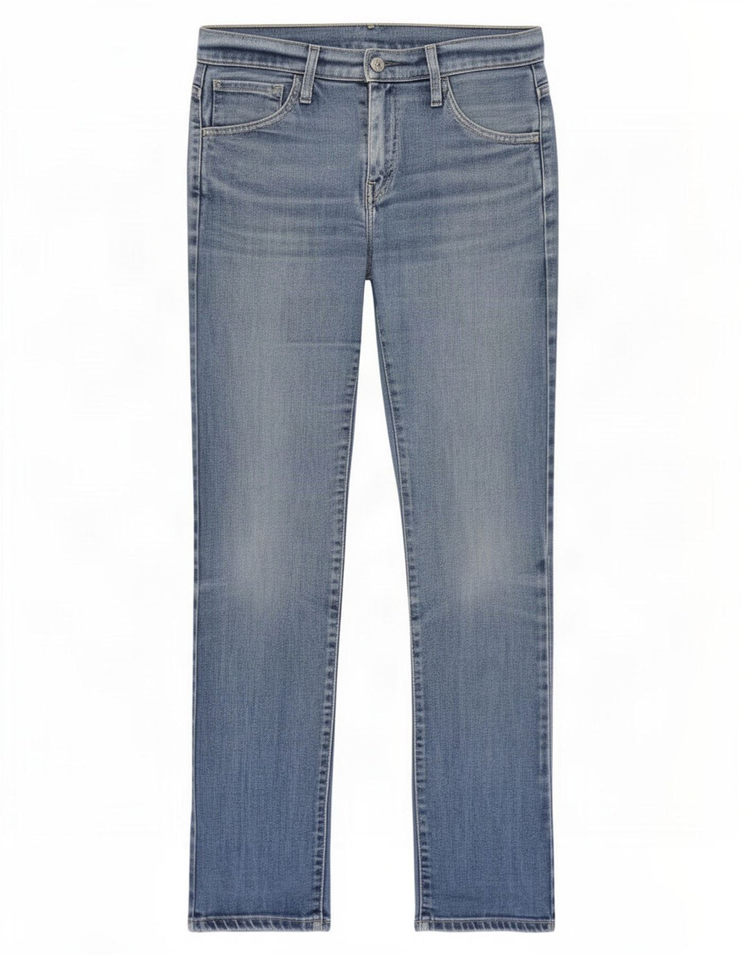 Levi's Slim Jeans til kvinder W27 L32 blå bomuld