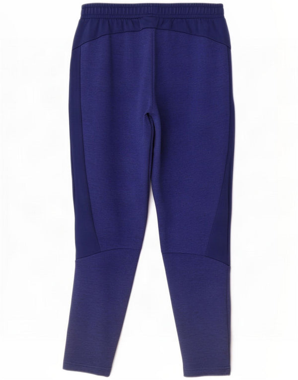 Puma Mens Tracksuit Trousers Medium Navy Blue Flecked