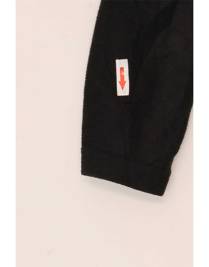 Marks & Spencer Fleecejakke til kvinder UK 12 Medium Sort Polyester