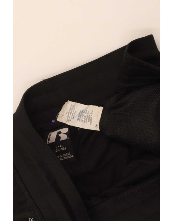 Russell Athletic Herre Dri-Power sportsshorts store sorte polyester