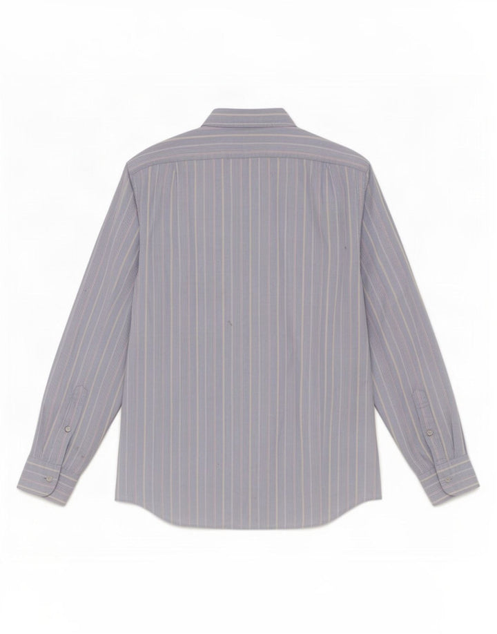 J. Crew Herreskjorte Medium Blue Pinstripe Bomuld