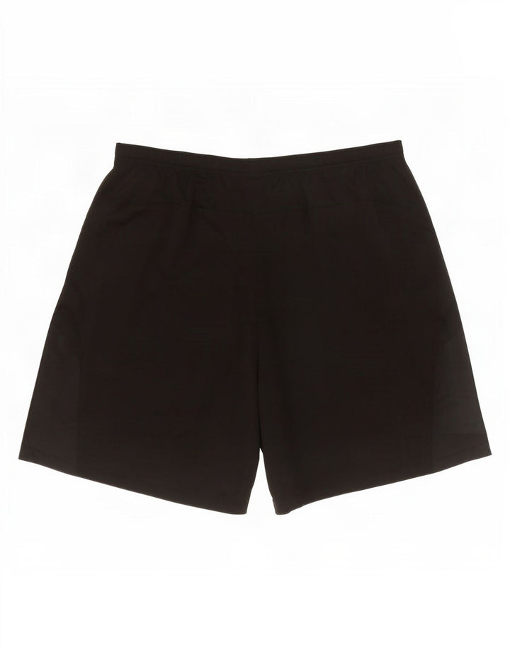 Nike Dri Fit sportsshorts til mænd Small Black Colourblock Polyester