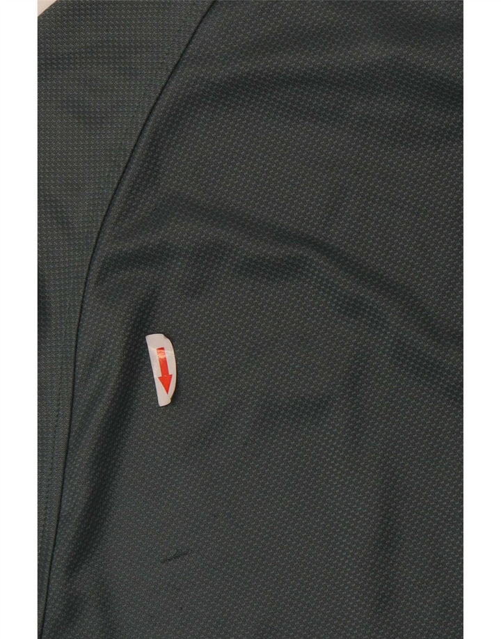 Nike T-shirt top mellem grøn farveblok polyester