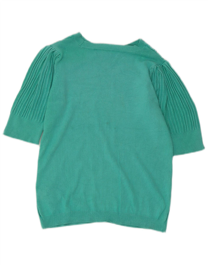 Marks & Spencer Damebluse Top UK 10 Lille grøn viskose