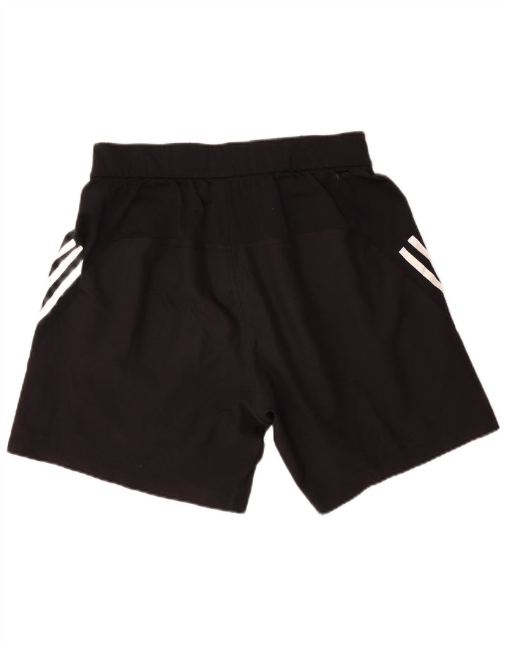Adidas Herre Sportshorts Medium Sort Colourblock Polyester