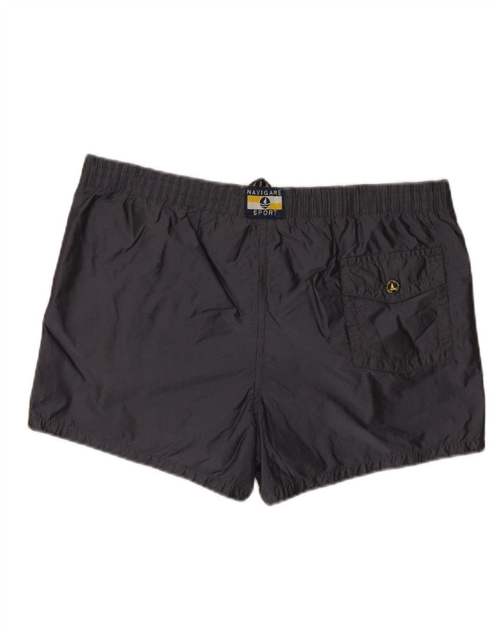 NAVIGARE Mens Swimming Shorts Large Navy Blue Vintage Navigare and Second-Hand Navigare from Messina Hembry 