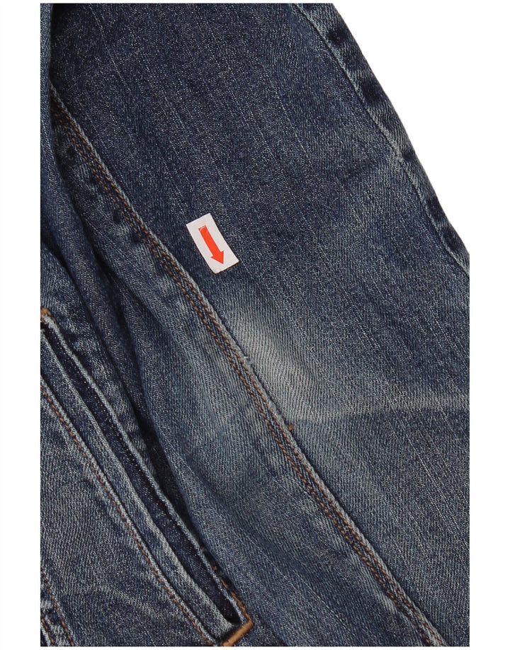 Eddie Bauer Dame denimjakke UK 14 Medium Blue Cotton