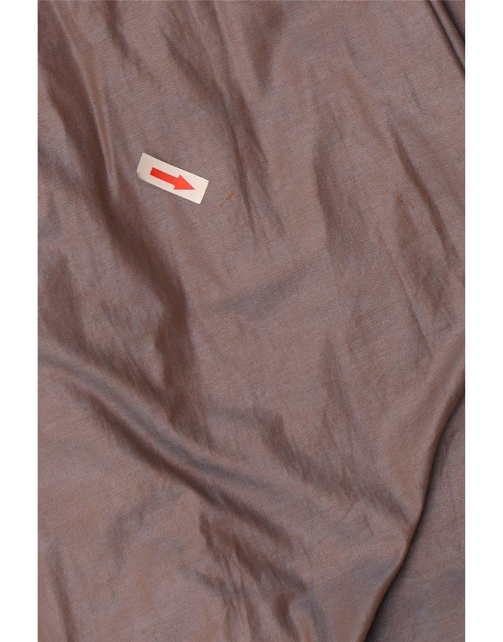 Vintage overfrakke til kvinder IT 46 Stor brun bomuld