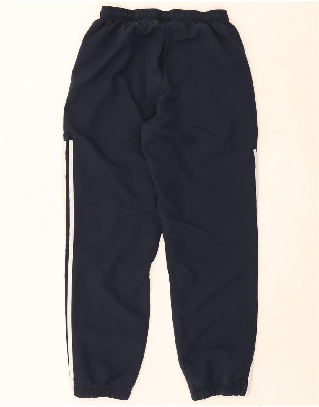 ADIDAS Mens Tracksuit Trousers Joggers Medium  Navy Blue Vintage Adidas and Second-Hand Adidas from Messina Hembry 