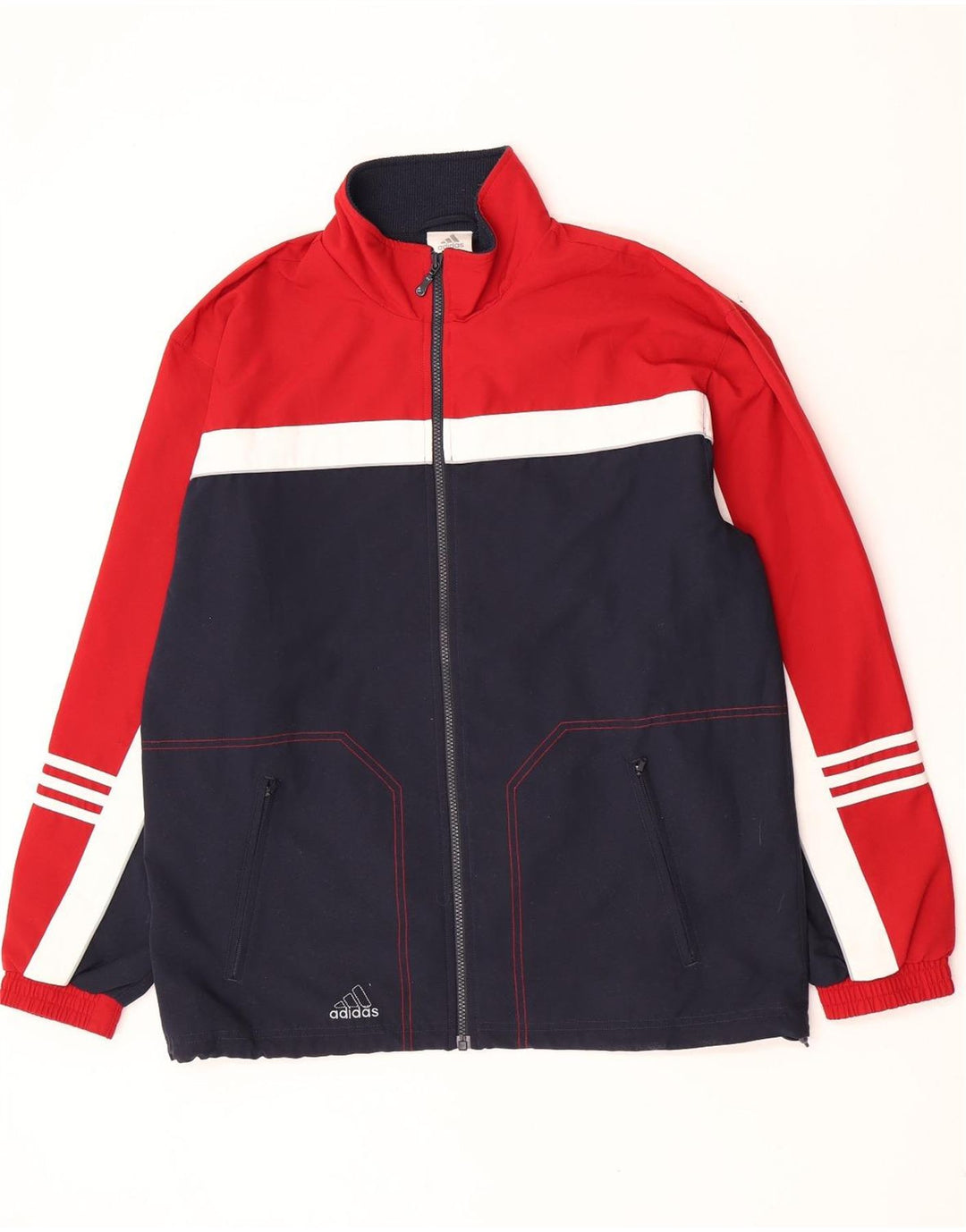 Adidas Træningsdragt til mænd Topjakke UK 40/42 Medium Flerfarvet Colourblock