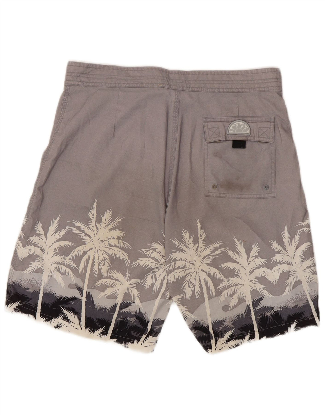 Sundek Herre badeshorts Large Grå Blomster Polyester