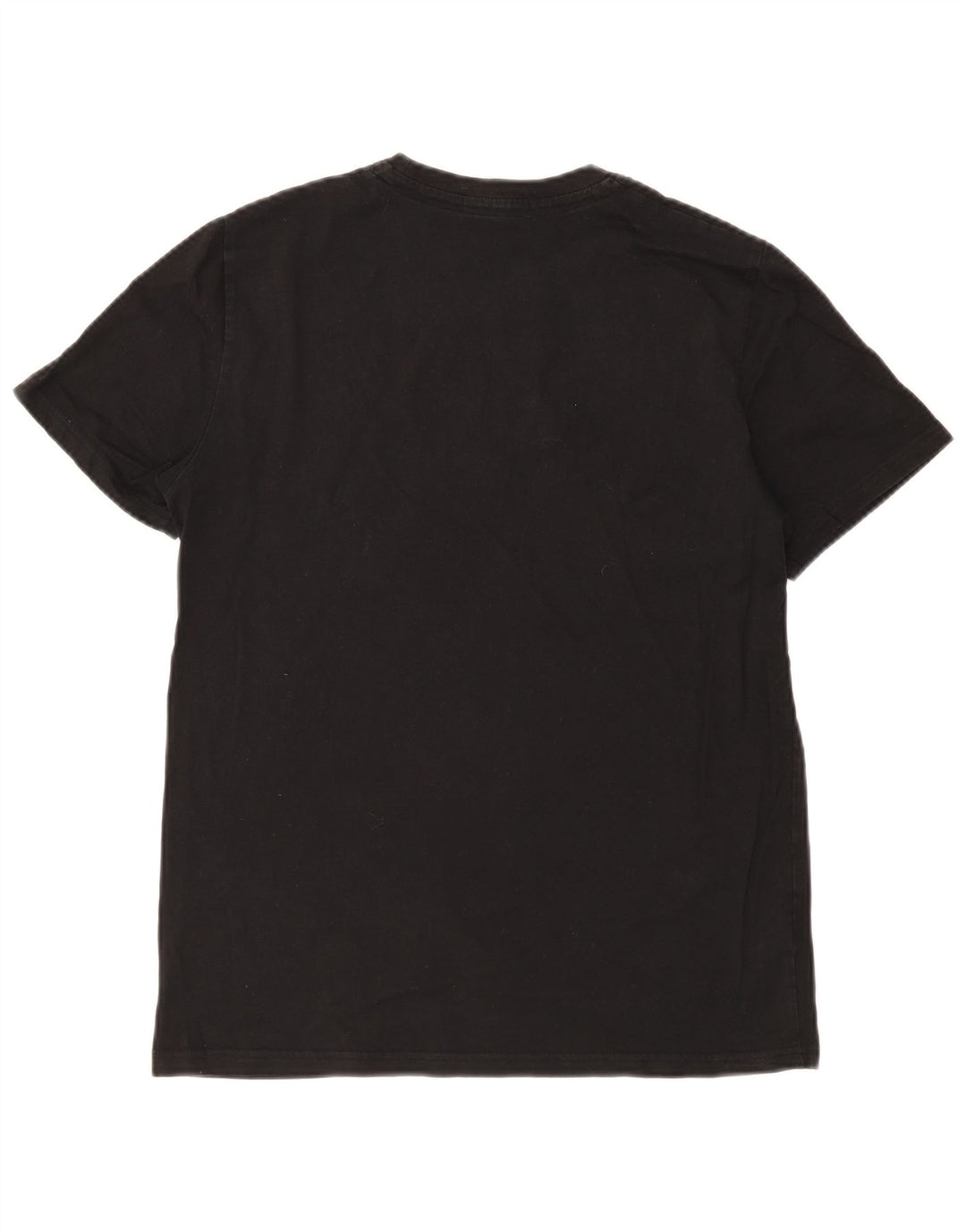 Fred Perry Herre T-Shirt Top Medium Sort Bomuld