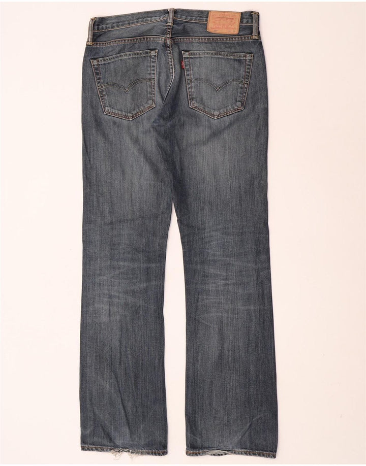 Levi's Herre 527 Bootcut Jeans W33 L34 Blå Bomuld