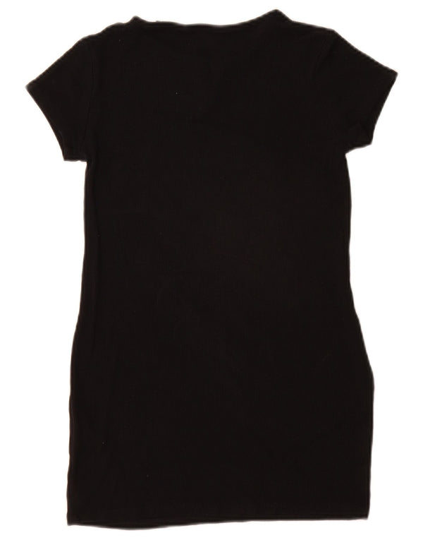 Guess piger grafisk t-shirt kjole 9-10 år sort viskose