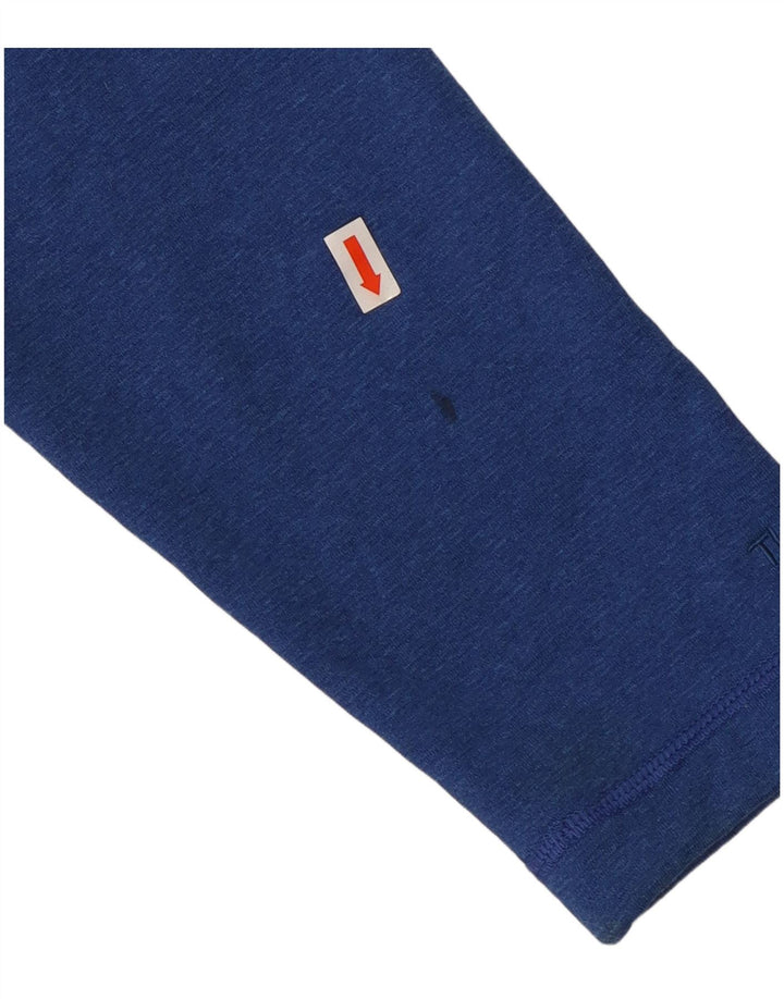 Rab hættetrøje til kvinder med lynlås UK 16 Stor blå polyester