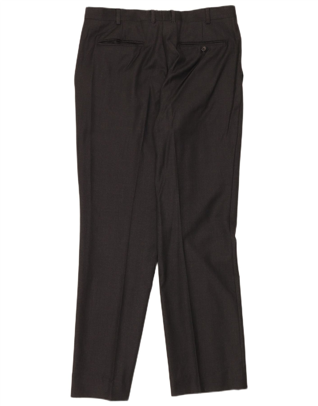 AQUASCUTUM Herre 2-knap 2-delt jakkesæt UK 40 Large W34 L32 Grå Uld