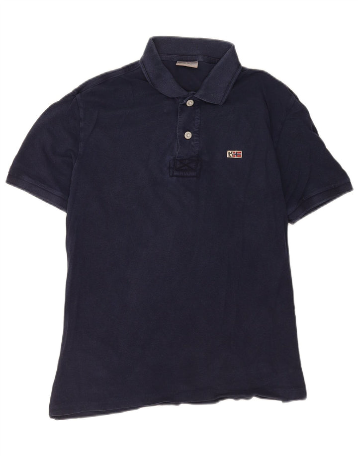 Napapijri Herre Geographic Polo Shirt Lille marineblå