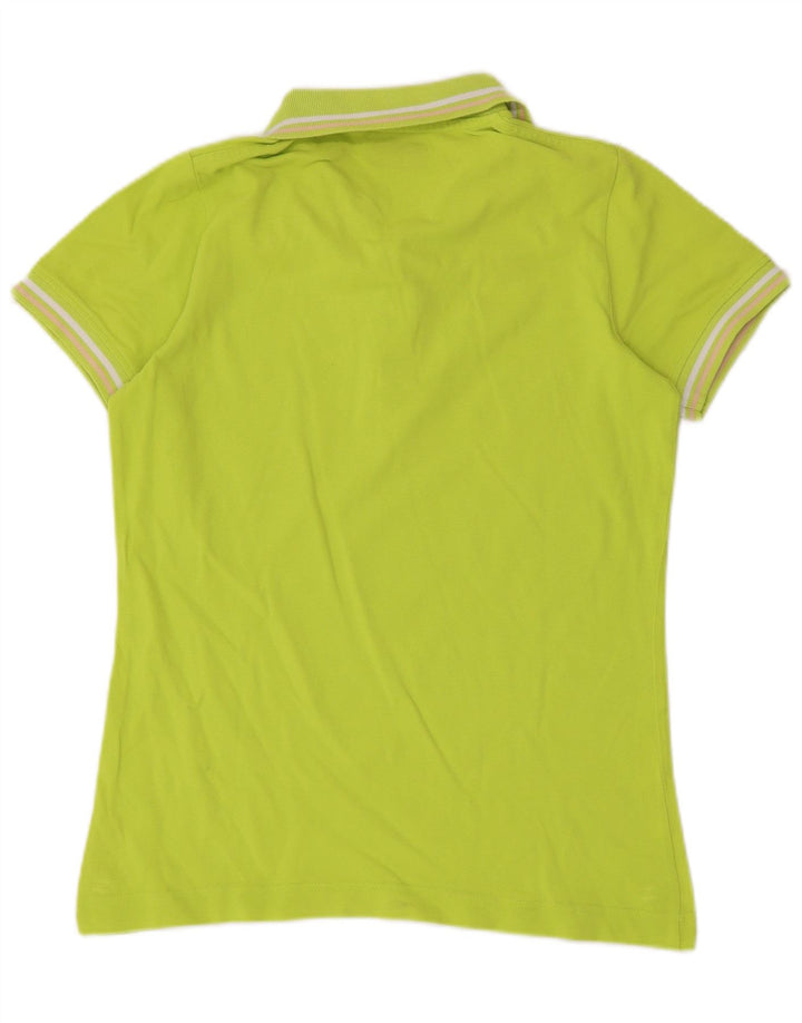 Kappa Dame Polo Shirt UK 14 Large Green