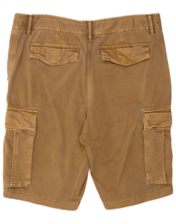 Crew Clothing Herre Cargo Shorts W38 XL Brun Bomuld