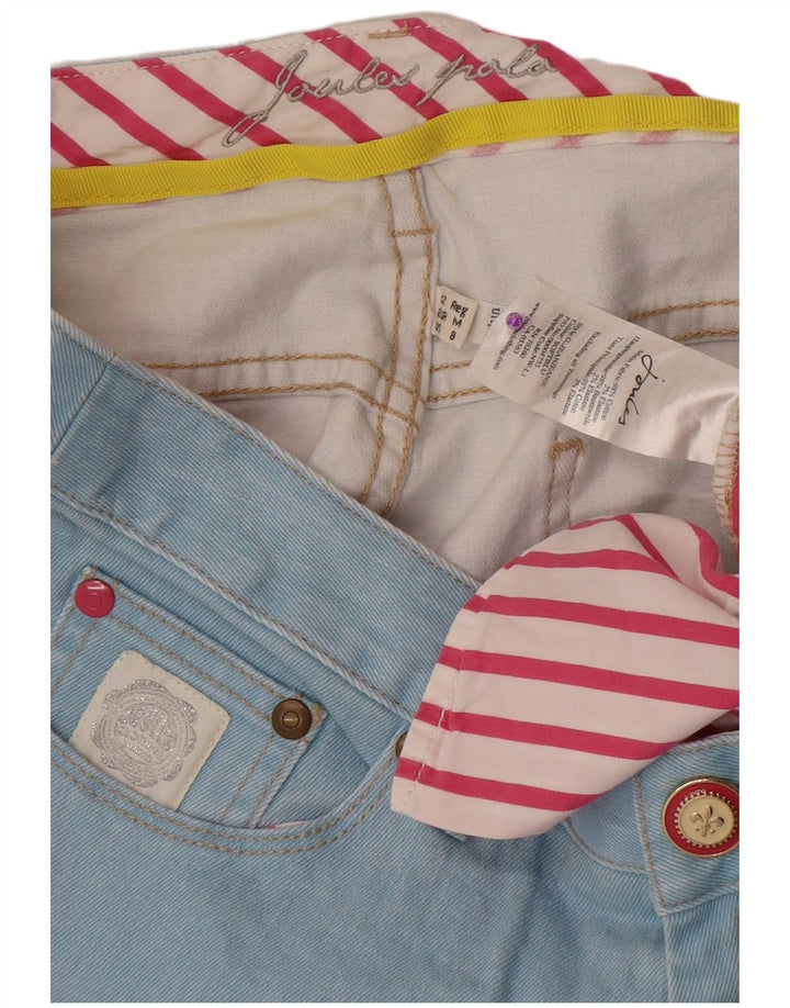 Joules Dame Bootcut Jeans UK 12 Medium W30 L32 Blå Bomuld