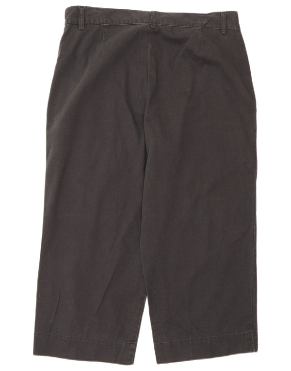 Ralph Lauren Dame Capri Bukser US 12 Large W30 L22 Sort Bomuld