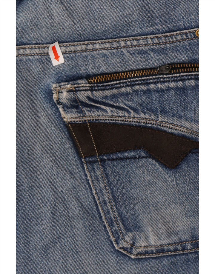 DIESEL Herre Slim Jeans W32 L32 Blå Bomuld