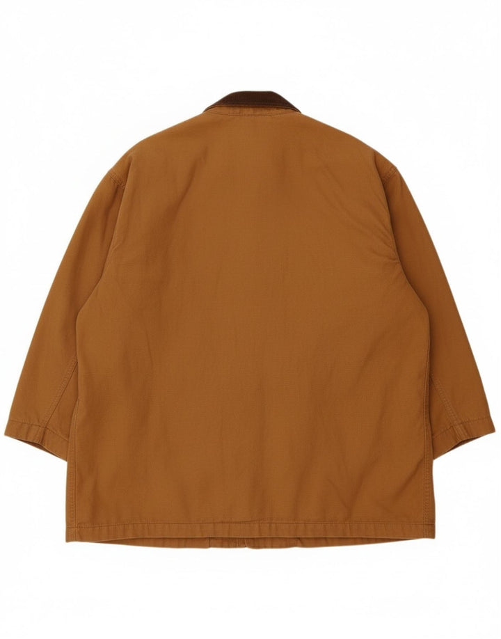 Orvis Herre Utility Jacket UK 44 2XL Brun Bomuld