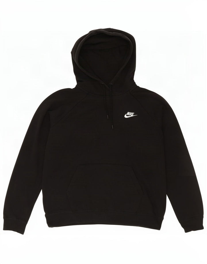 Nike Herre hættetrøje Jumper Medium Sort Bomuld Sports