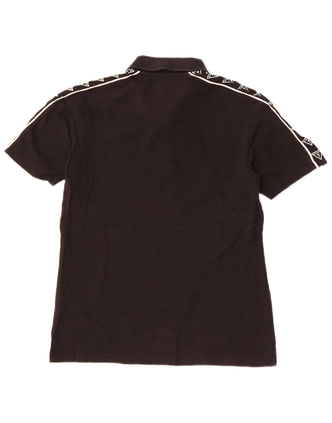 Guess Grafisk poloshirt til mænd XS Sort bomuld