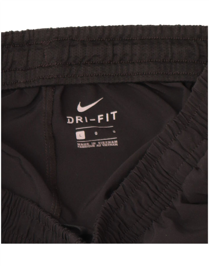 NIKE Herre Dri Fit træningsdragt Bukser Joggers Large Sort Polyester