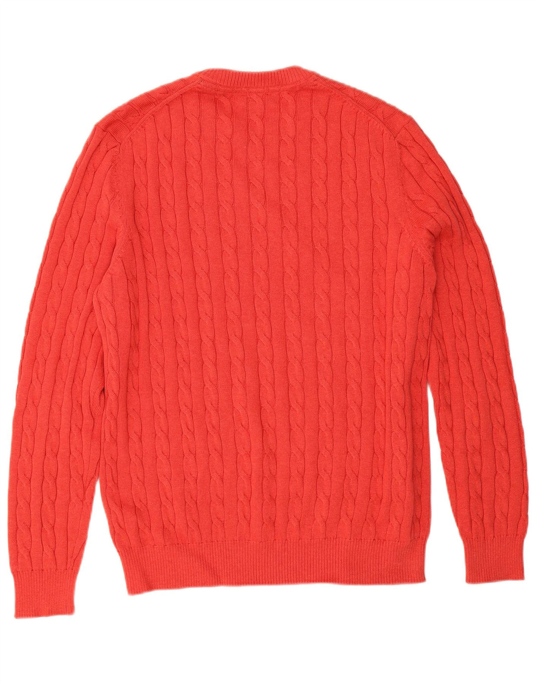 Christian Berg Herre Crew Neck Jumper Sweater Medium Rød Bomuld