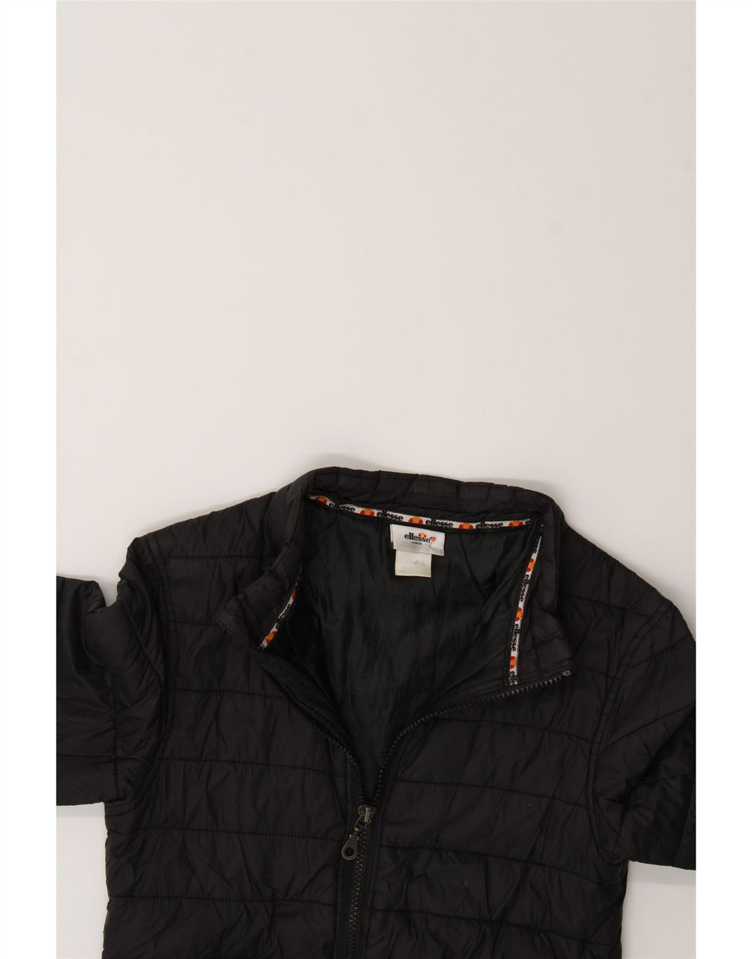 ELLESSE Girls Padded Jacket 9-10 Years Black Nylon Vintage Ellesse and Second-Hand Ellesse from Messina Hembry 