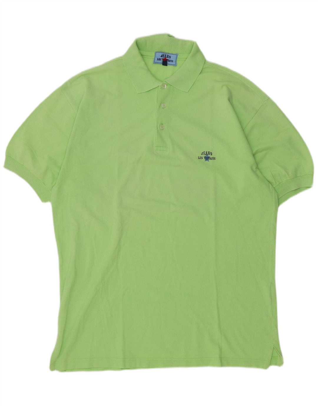 Les Copains Poloshirt til mænd IT 52 Stor grøn bomuld