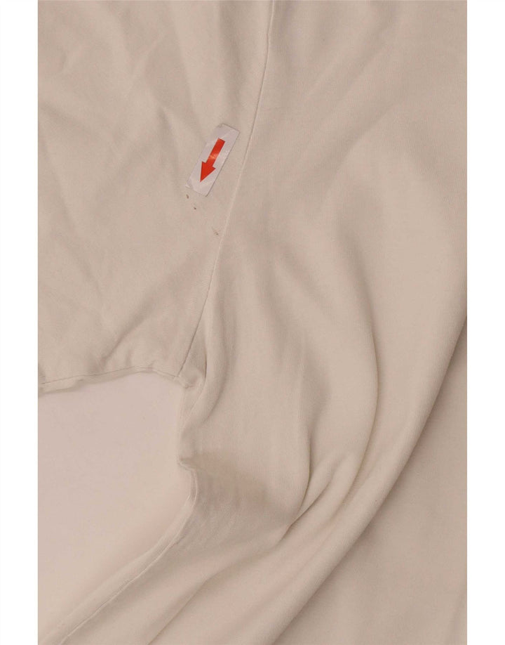 Levi's Herre T-Shirt Top UK 10 Lille hvid bomuld