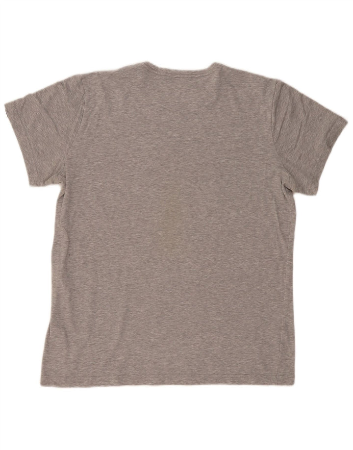 ADIDAS Herre Climalite Grafisk T-Shirt Top Stor Grå