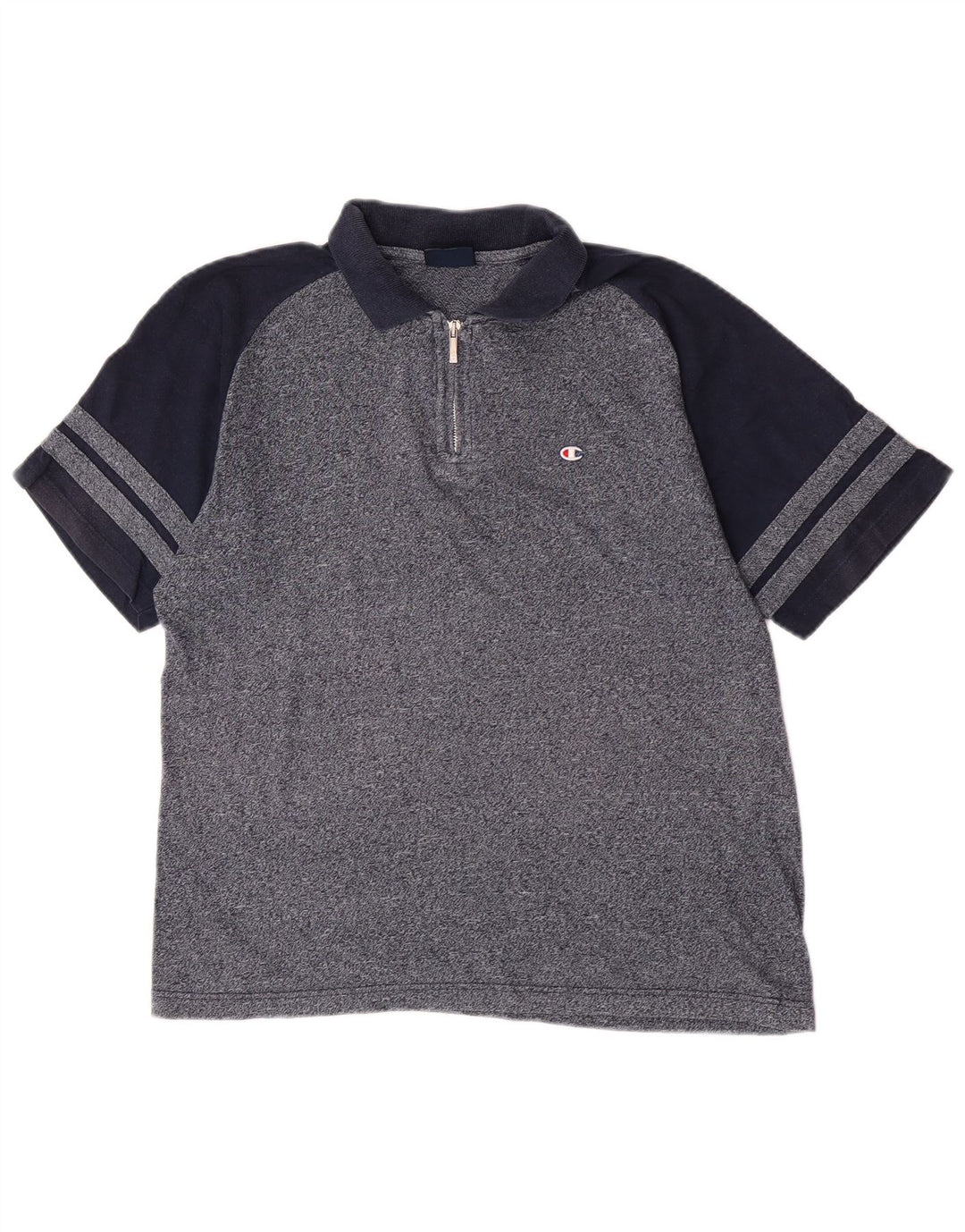 Champion herre poloshirt Medium marineblå Colourblock Bomuld