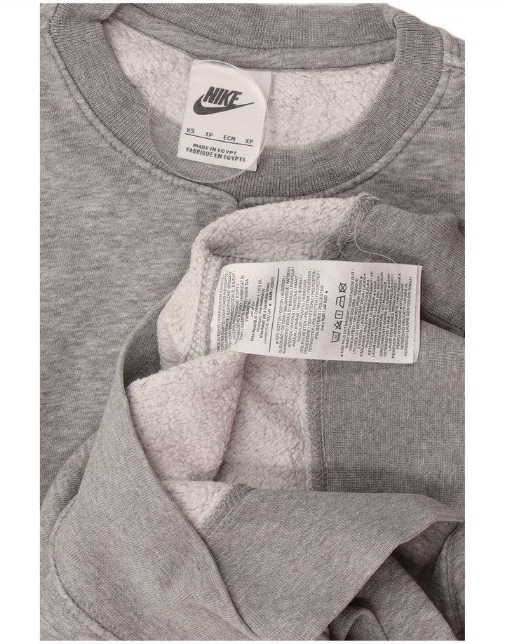 Nike Sweatshirt til mænd XS Grå bomuld