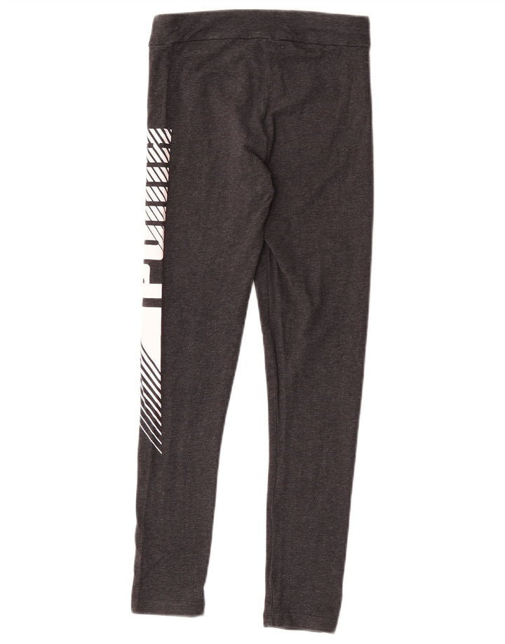 Puma piger grafiske leggings 11-12 år grå