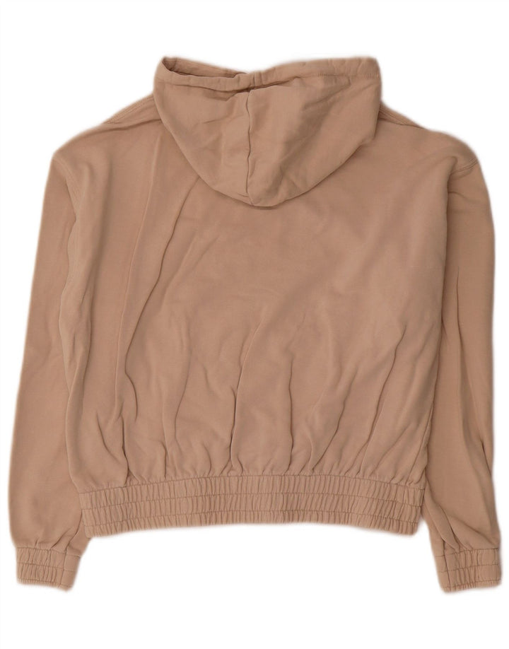 Puma Womens Crop Oversized hættetrøje Jumper UK 10 Small Beige