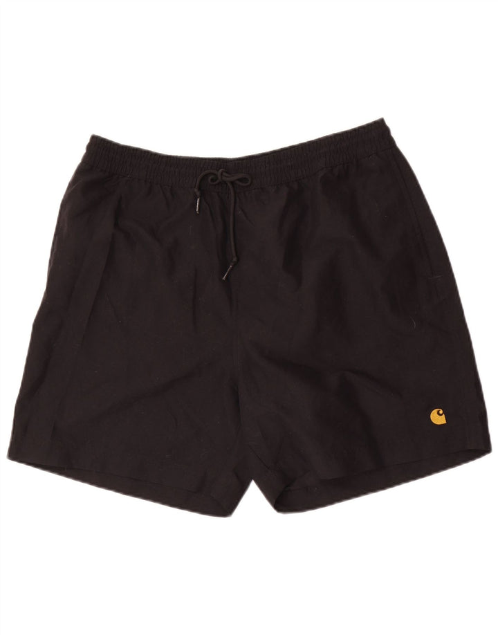 Carhartt Badeshorts til mænd store sorte polyester