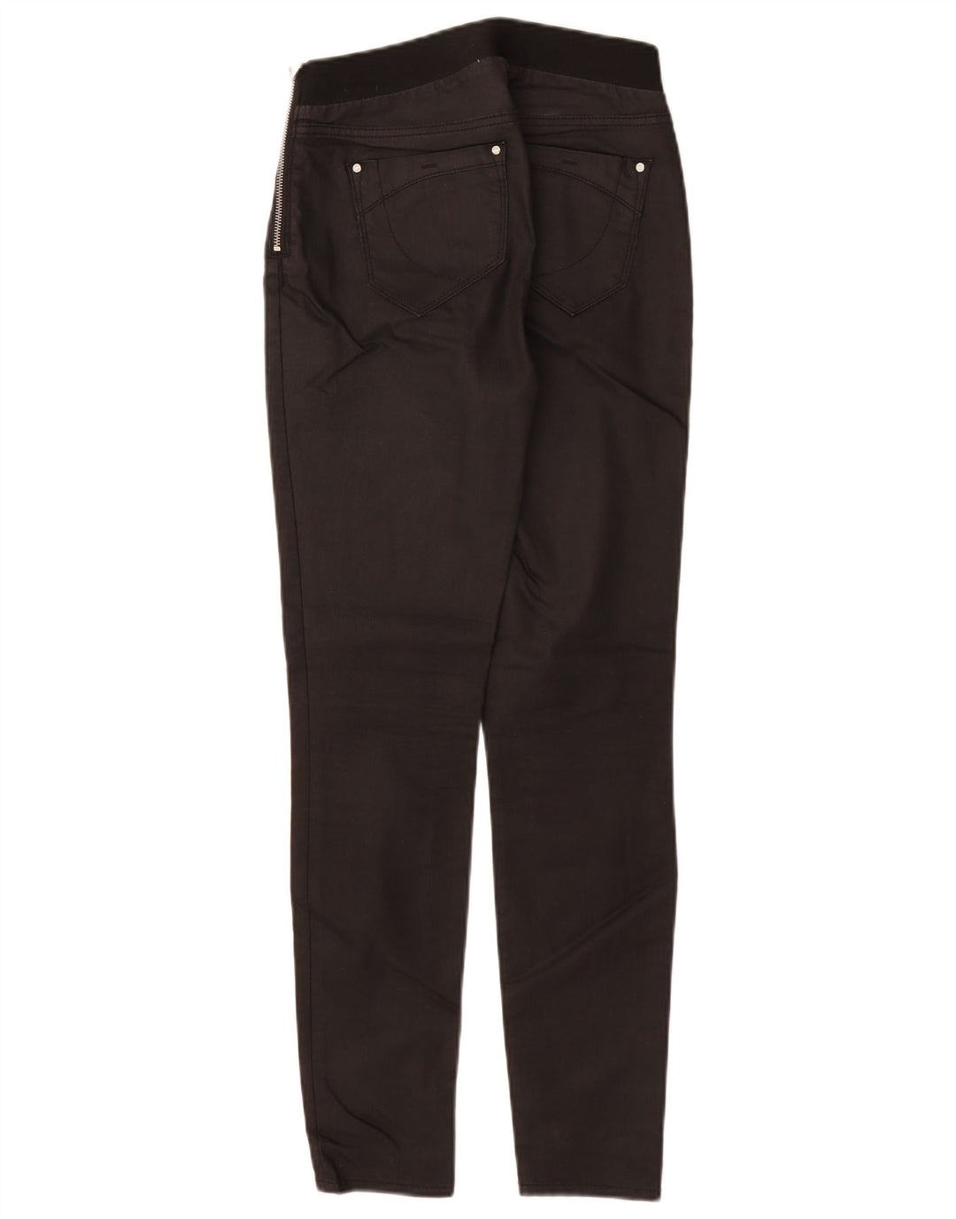 KAREN MILLEN Dame Jegging Bukser UK 8 Small W26 L29 Sort