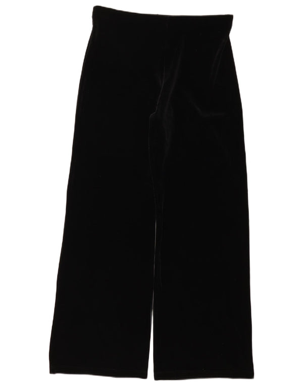 Marks & Spencer Kvinder Casual Bukser med brede ben UK 14 Medium W34 L30 Sort